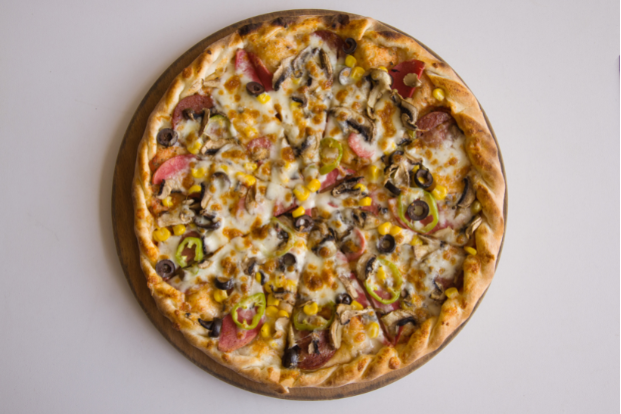 Masa de pizza tradicional de harina de trigo