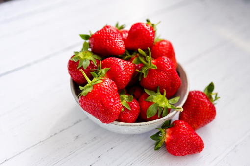 fresas producto de temporada de abril
