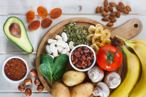 Potasio alimentos 
