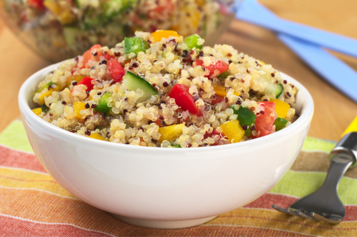 Quinoa en ensalada para el verano