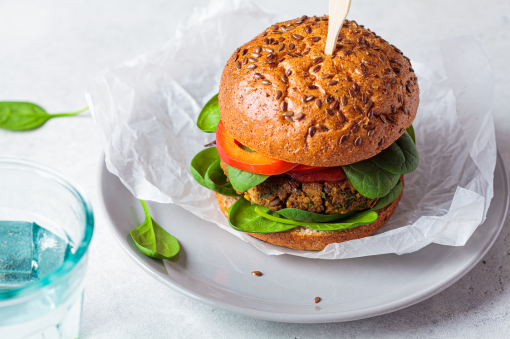 hamburguesa vegetal