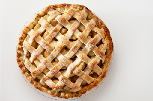 tarta de manzana con especias chai